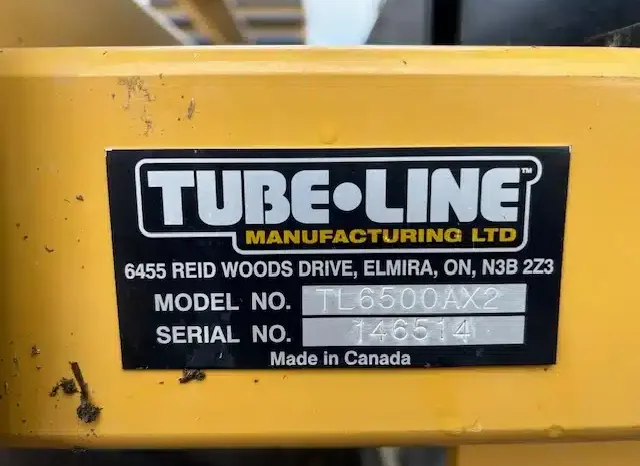 Used 2014 Tubeline Manufacturing Ltd TL6500 AX2 Bale Wrapper full