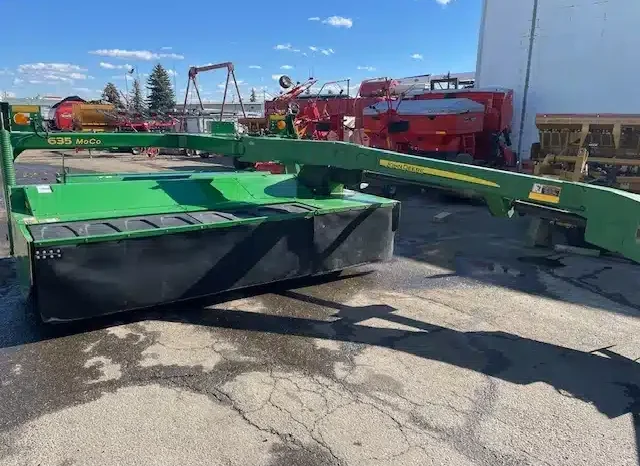 Used 2014 John Deere 635 Disc Mower Conditioner full